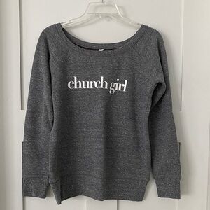 bella bliss Gray Sweatshirt